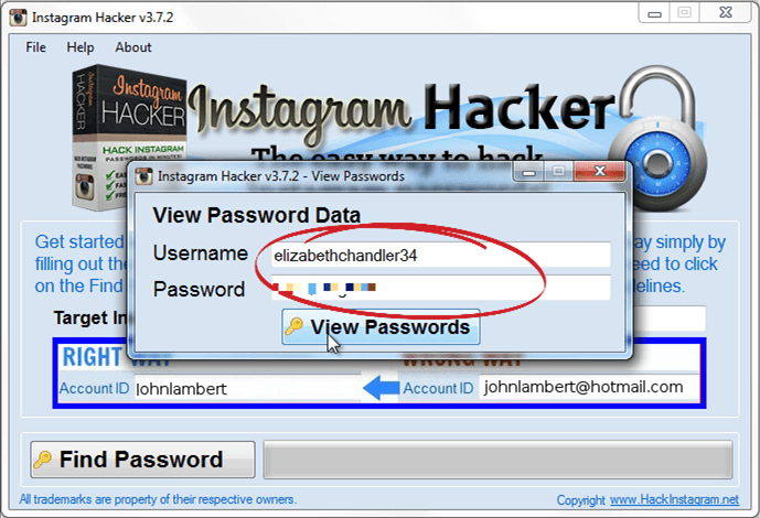 how to instagram password hack